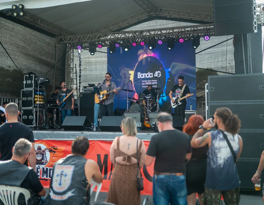 Banda 4G na Macaé Moto Week 2025